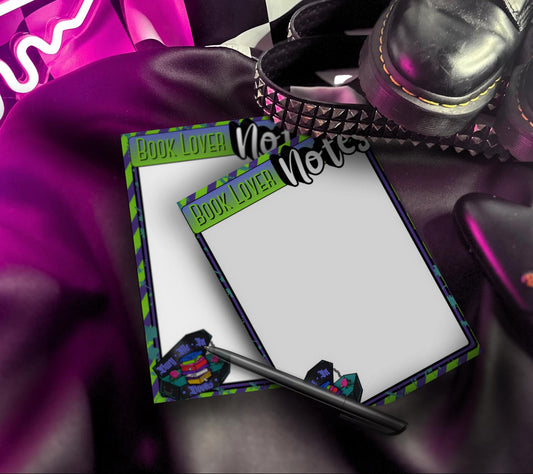 Dark Academia Book Lover Notepad: Gothic Reader To-Do List