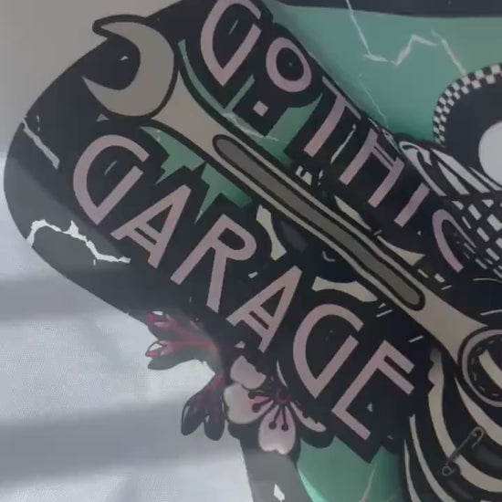 Marijuana Booty Bong- Goth Waterproof Sticker – Where Fun Meets Plant-Powered Vibes! - Perfect for Scrapbooking and Collecting