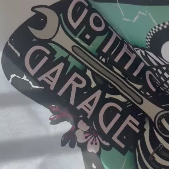 FAFO Juice Skull Sticker: Gothic Sarcasm, Waterproof Vinyl (Glossy or Holographic)