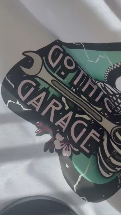FAFO Juice Skull Sticker: Gothic Sarcasm, Waterproof Vinyl (Glossy or Holographic)