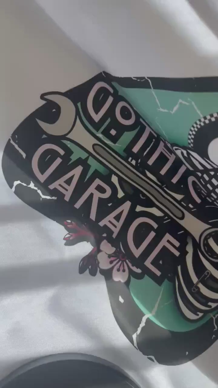 FAFO Juice Skull Sticker: Gothic Sarcasm, Waterproof Vinyl (Glossy or Holographic)